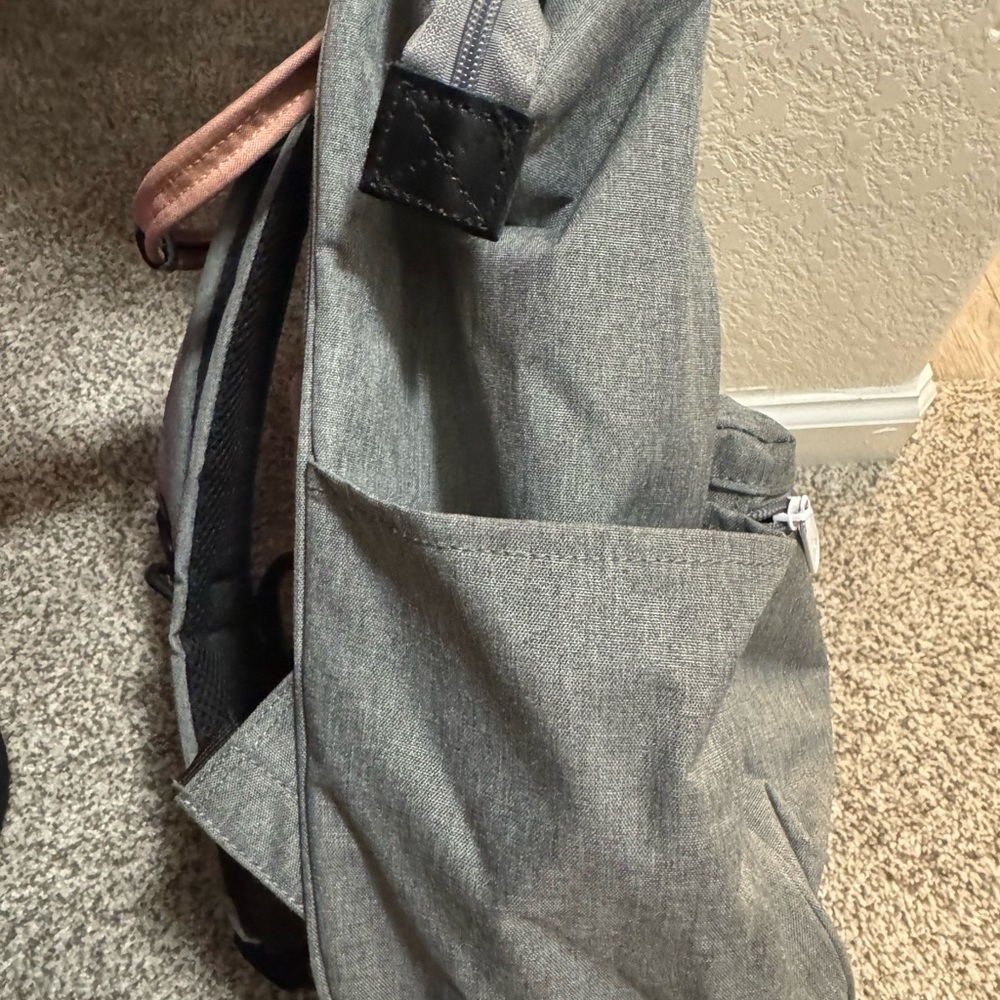 Gray and Pink Backpack - Picture 4 of 5